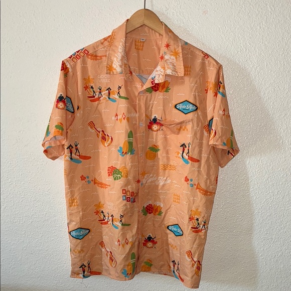 Holo Holo Music Festival Other - Holo Holo Music Festival Peach Surf Print Shirt
